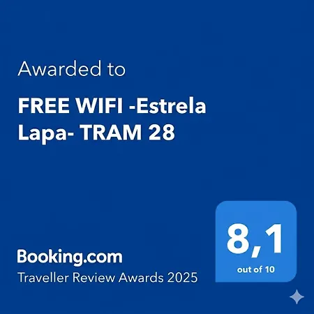 Free Wifi -estrela Lapa- Tram 28