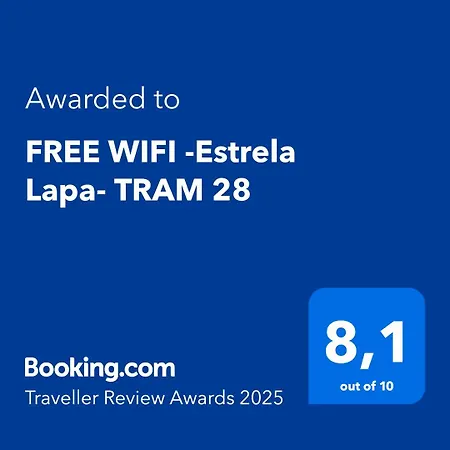 Free Wifi -estrela Lapa- Tram 28 아파트